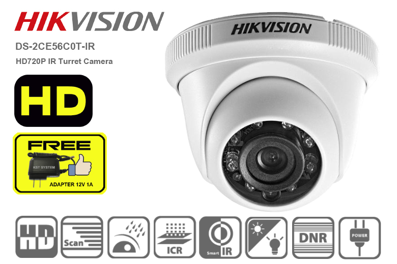 Hikvision HDTVI 4ตัว 71H100402