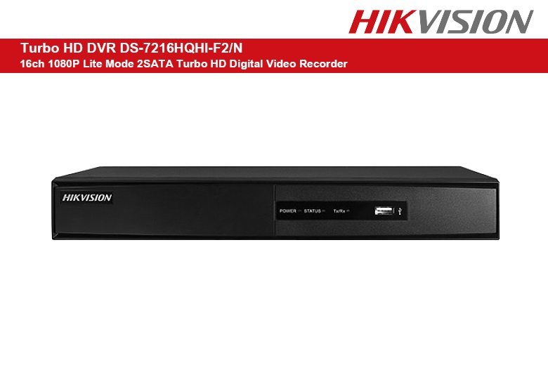 Hikvision Turbo HD DVR DS-7216HQHI-F2/N